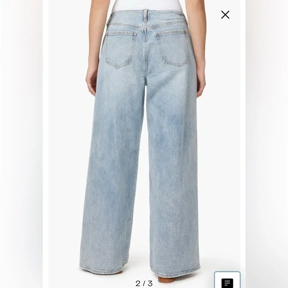 Habitual Drawstring Denim Jeans Wide Leg size 30/10 - Picture 2 of 7